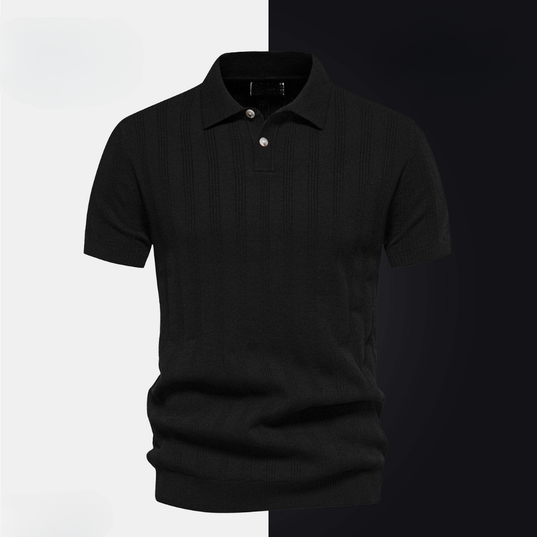 Polo texturé pour homme