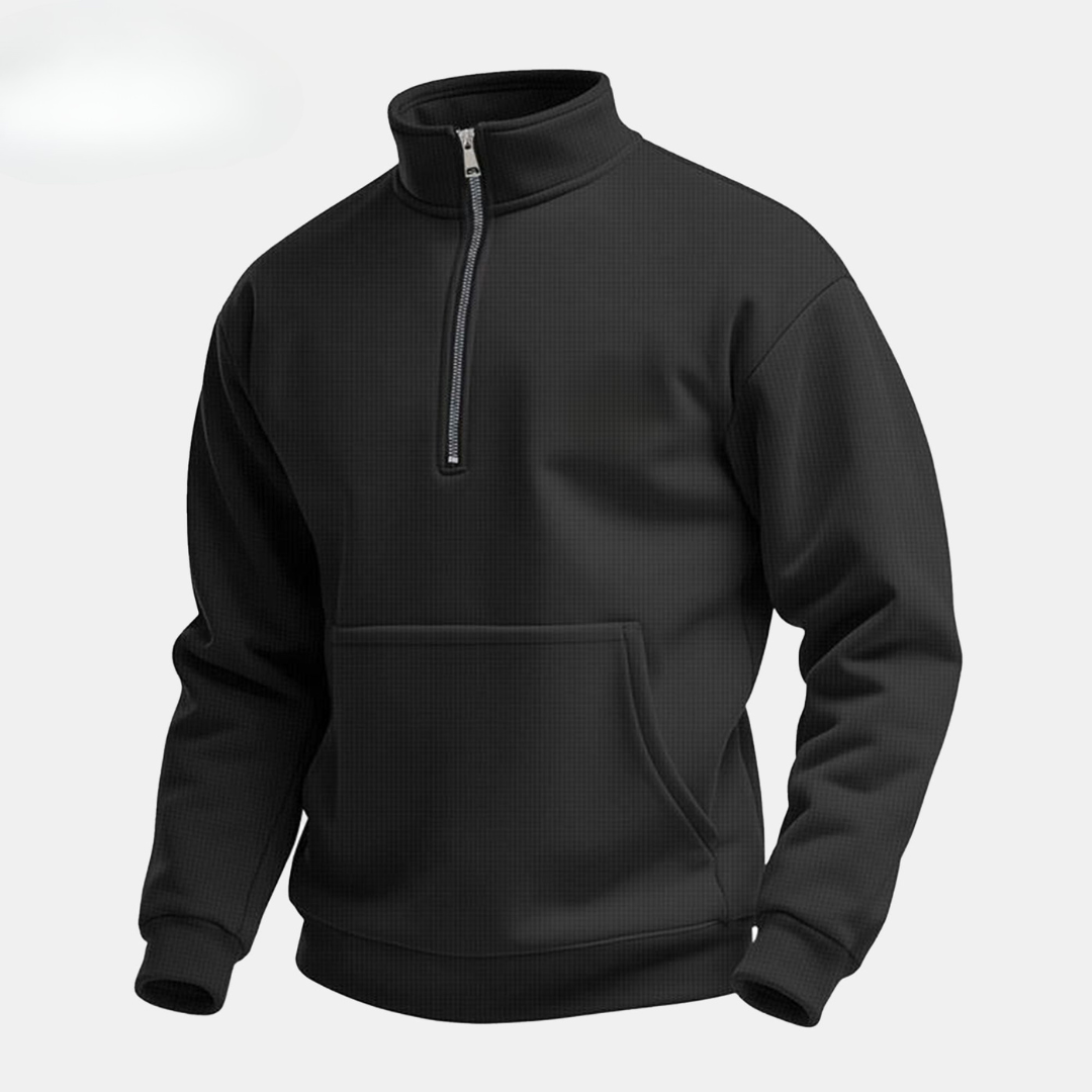 Sweatshirt mit halbem Reißverschluss für Herren (Ausverkauf)