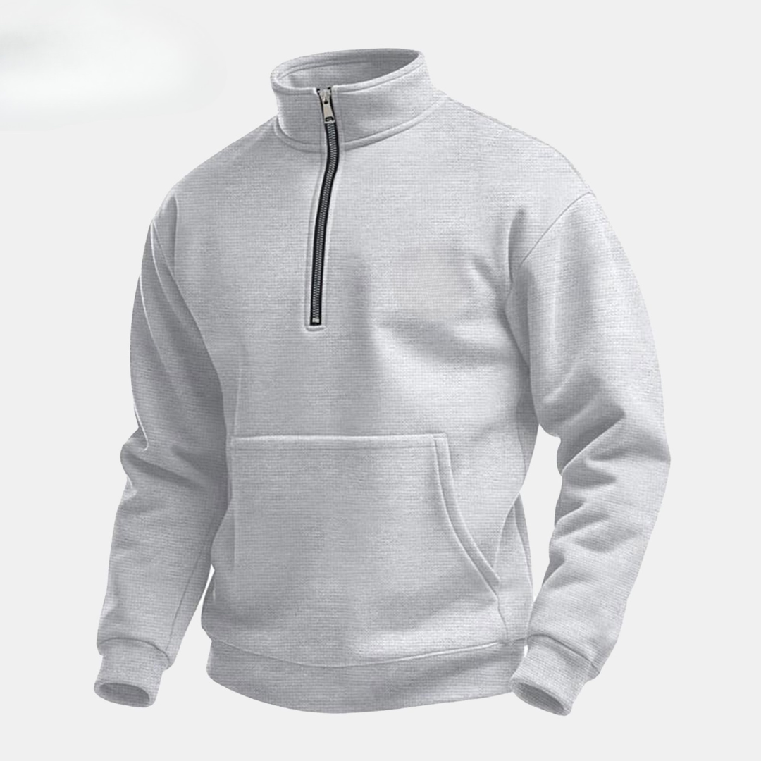 Sweatshirt mit halbem Reißverschluss für Herren (Ausverkauf)
