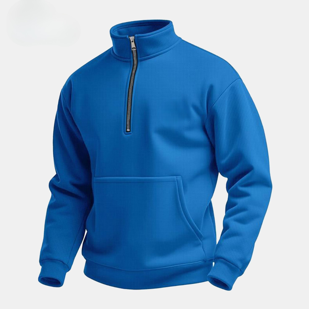 Sweatshirt mit halbem Reißverschluss für Herren (Ausverkauf)