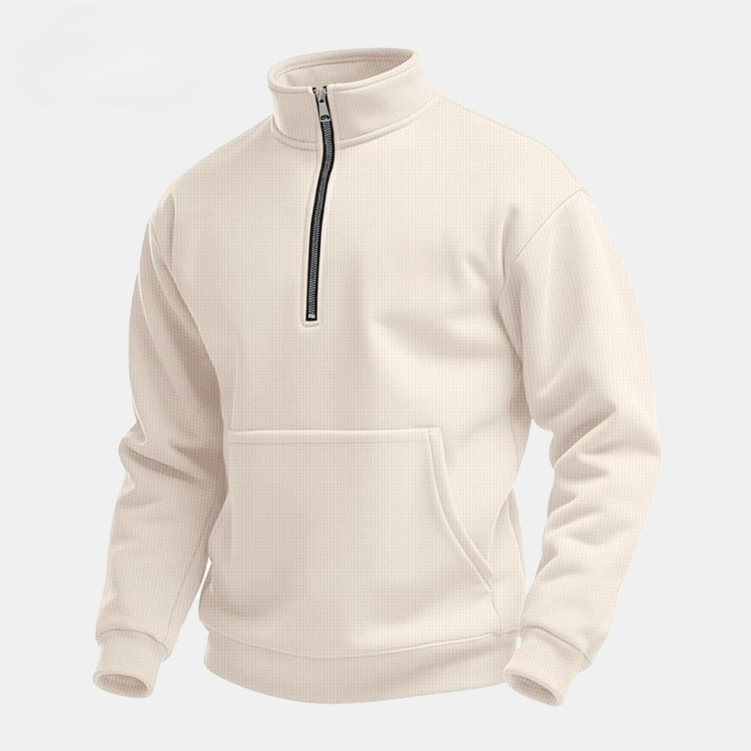Sweatshirt mit halbem Reißverschluss für Herren (Ausverkauf)