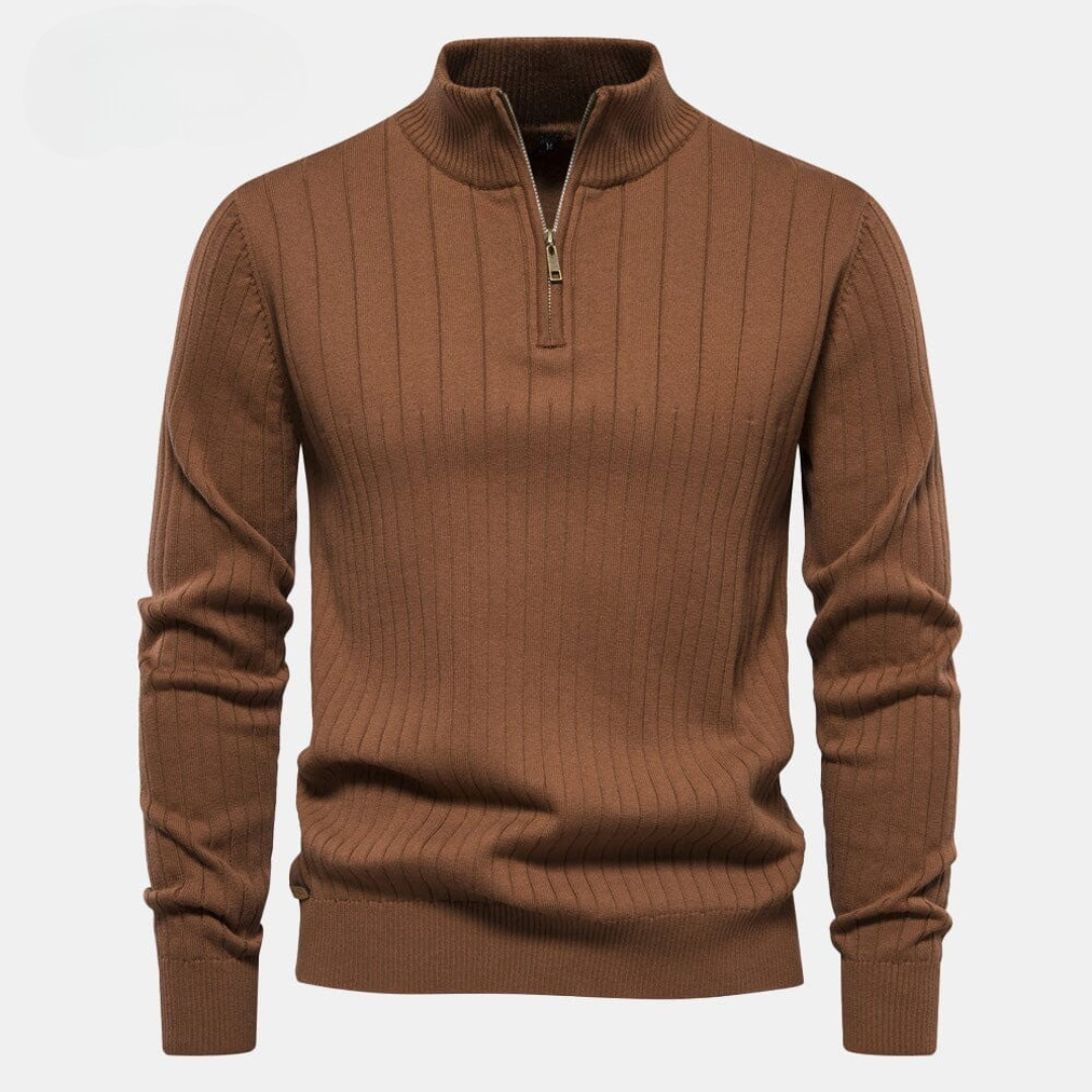 Pull zippé pour homme (destockage)