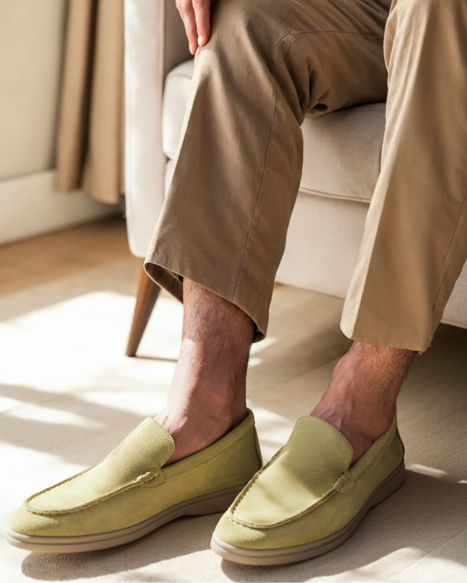 Old Money Premium Wildleder-Loafer