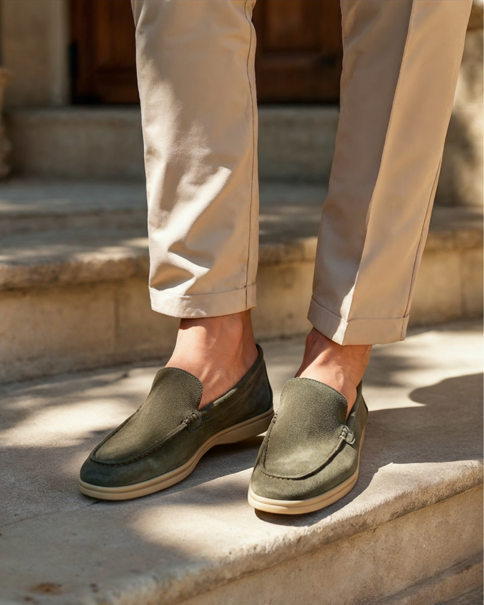 Old Money Premium Wildleder-Loafer