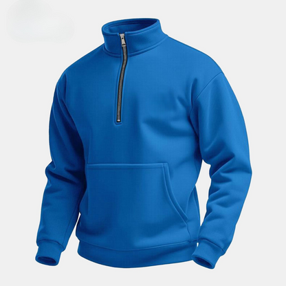 Sweatshirt mit halbem Reißverschluss für Herren (Ausverkauf)