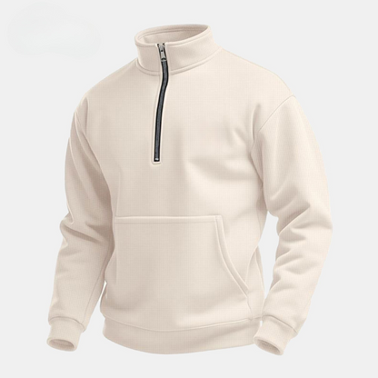 Sweatshirt mit halbem Reißverschluss für Herren (Ausverkauf)