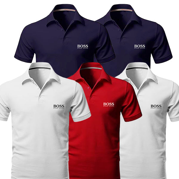 [3 KAUFEN, 5 ERHALTEN] Kit 5 Polo Boss Essential 