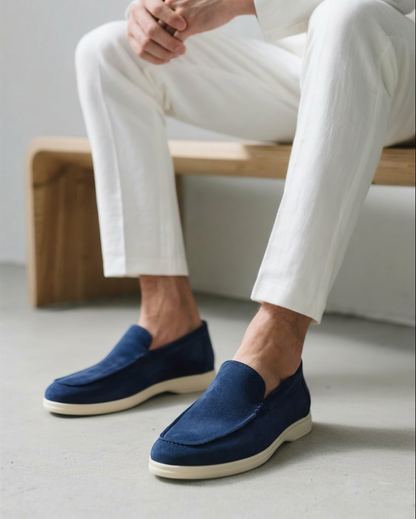 Wildleder-Loafer „Old Money“