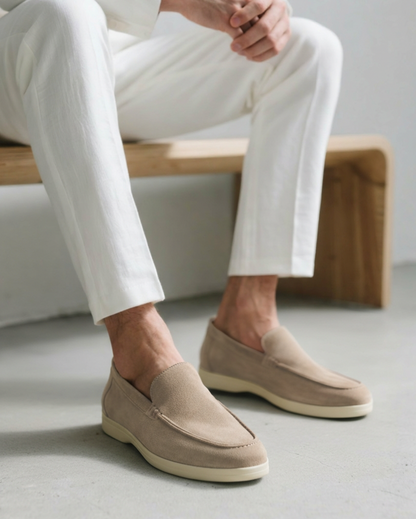 Wildleder-Loafer „Old Money“
